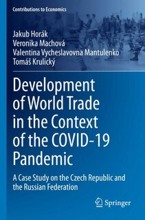 Front cover_Development of World Trade in the Context of the COVID-19 Pandemic