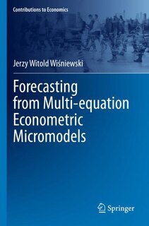 Couverture_Forecasting from Multi-Equation Econometric Micromodels