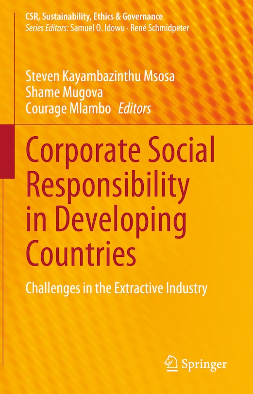 Couverture_Corporate Social Responsibility in Developing Countries