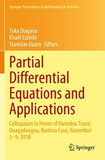 Front cover_Partial Differential Equations and Applications