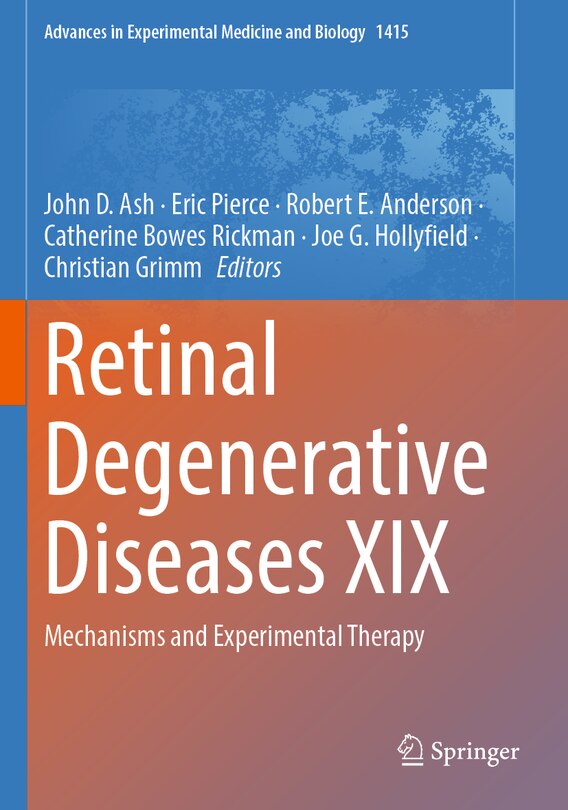 Front cover_Retinal Degenerative Diseases XIX