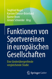 Front cover_Funktionen von Sportvereinen in europäischen Gesellschaften