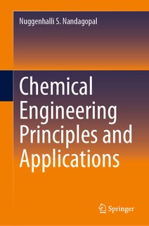 Couverture_Chemical Engineering Principles and Applications