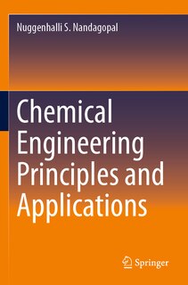 Front cover_Chemical Engineering Principles and Applications