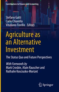Couverture_Agriculture as an Alternative Investment