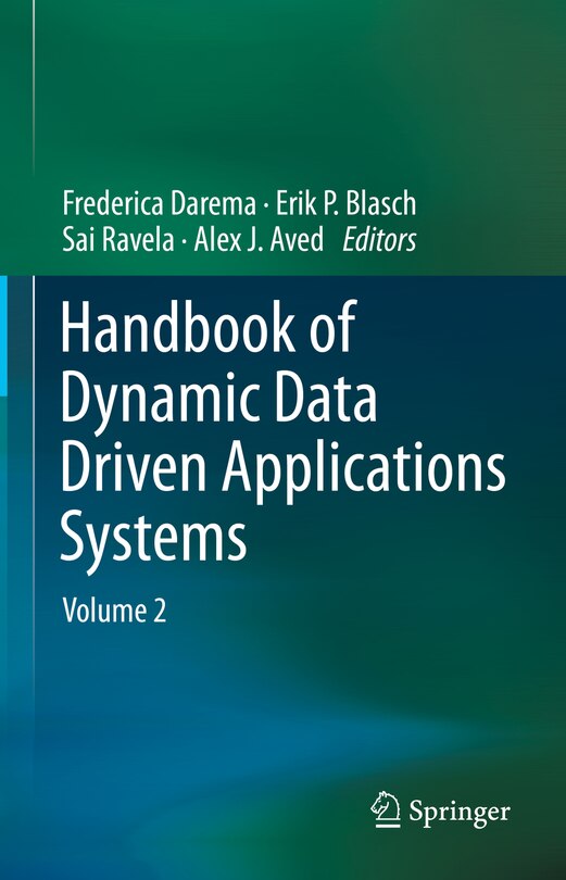 Front cover_Handbook of Dynamic Data Driven Applications Systems
