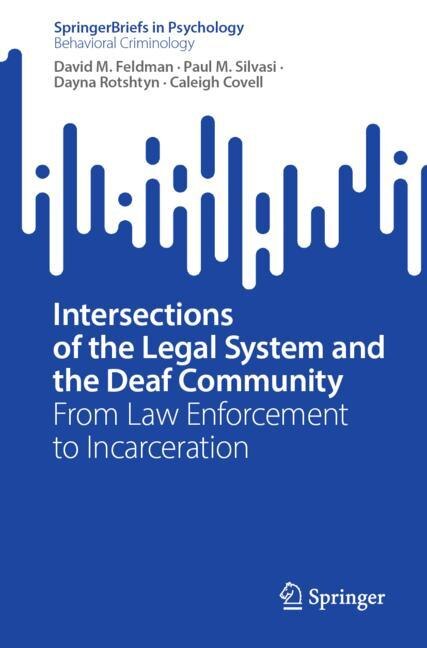 Front cover_Intersections of the Legal System and the Deaf Community