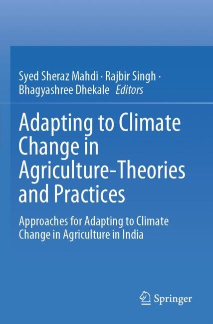 Front cover_Adapting to Climate Change in Agriculture-Theories and Practices