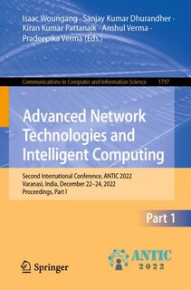 Front cover_Advanced Network Technologies and Intelligent Computing