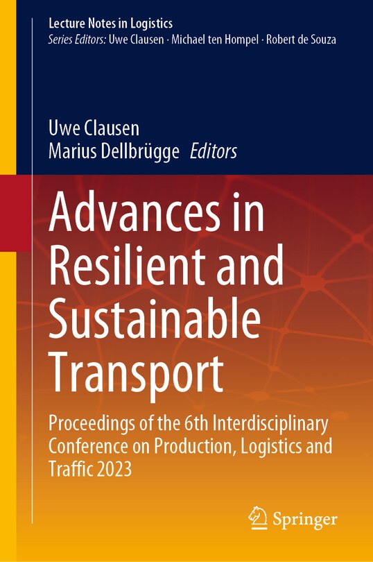Front cover_Advances in Resilient and Sustainable Transport