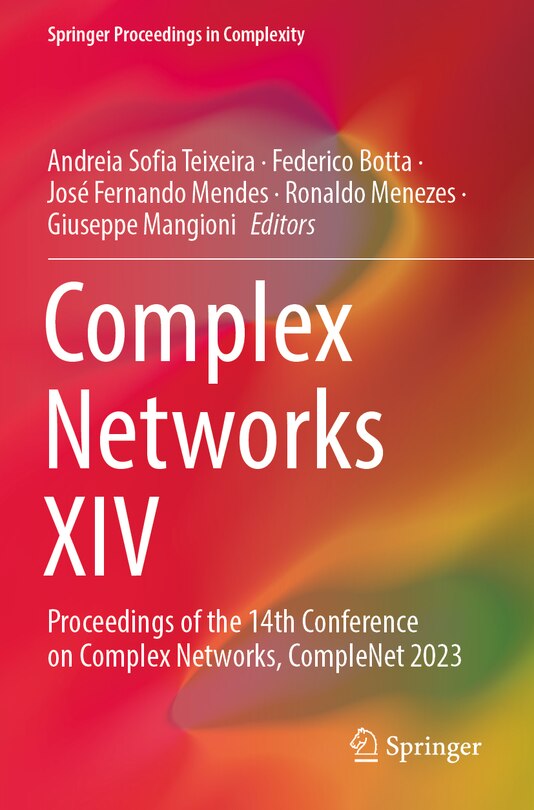 Couverture_Complex Networks XIV