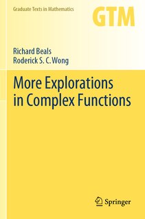 Front cover_More Explorations in Complex Functions