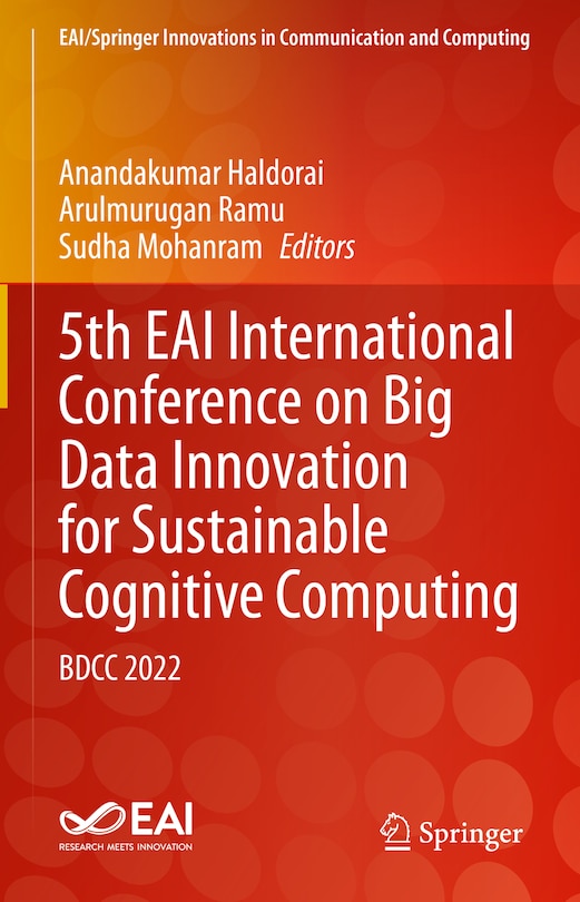 Couverture_5th EAI International Conference on Big Data Innovation for Sustainable Cognitive Computing