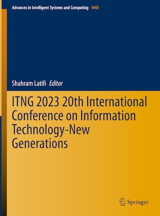 ITNG 2023 20th International Conference on Information Technology-New Generations