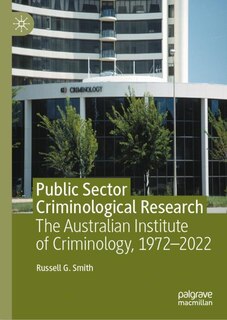 Couverture_Public Sector Criminological Research