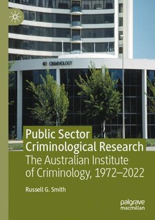 Front cover_Public Sector Criminological Research
