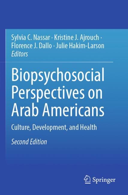 Couverture_Biopsychosocial Perspectives on Arab Americans