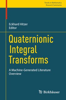 Front cover_Quaternionic Integral Transforms