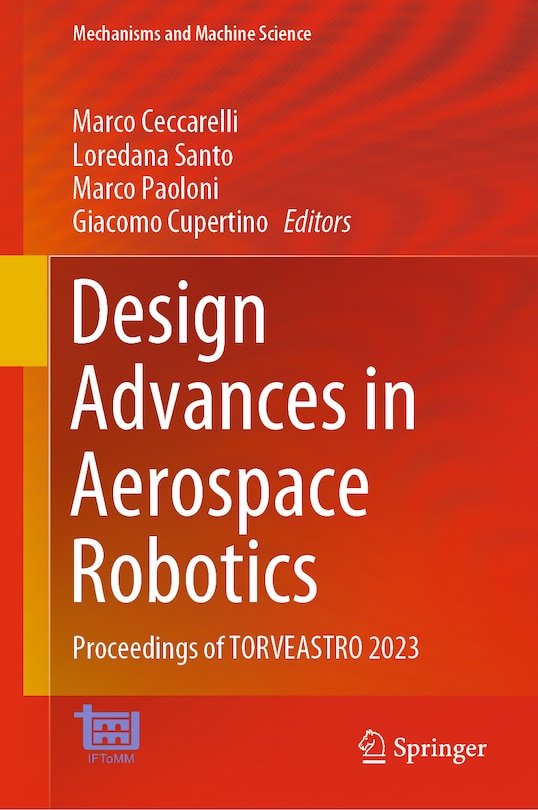 Front cover_Design Advances in Aerospace Robotics