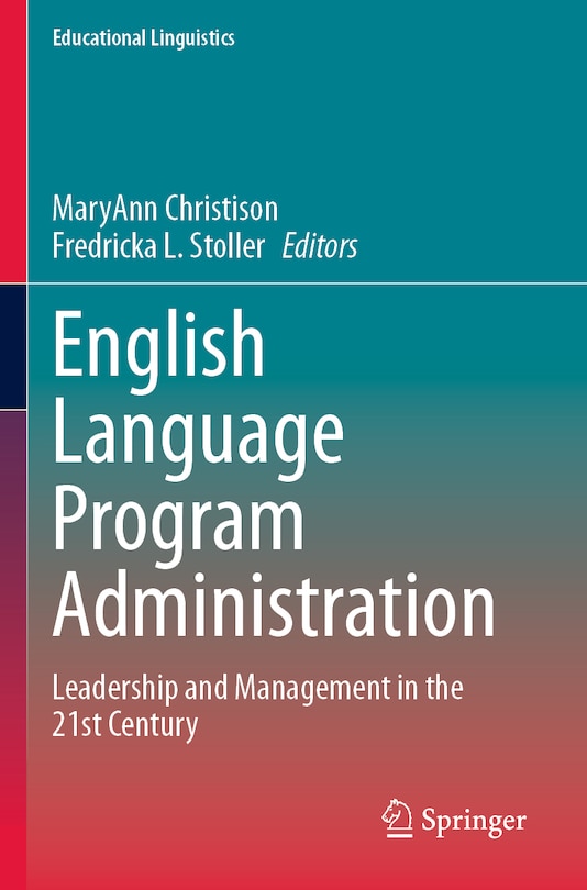 Front cover_English Language Program Administration