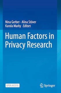 Front cover_Human Factors in Privacy Research