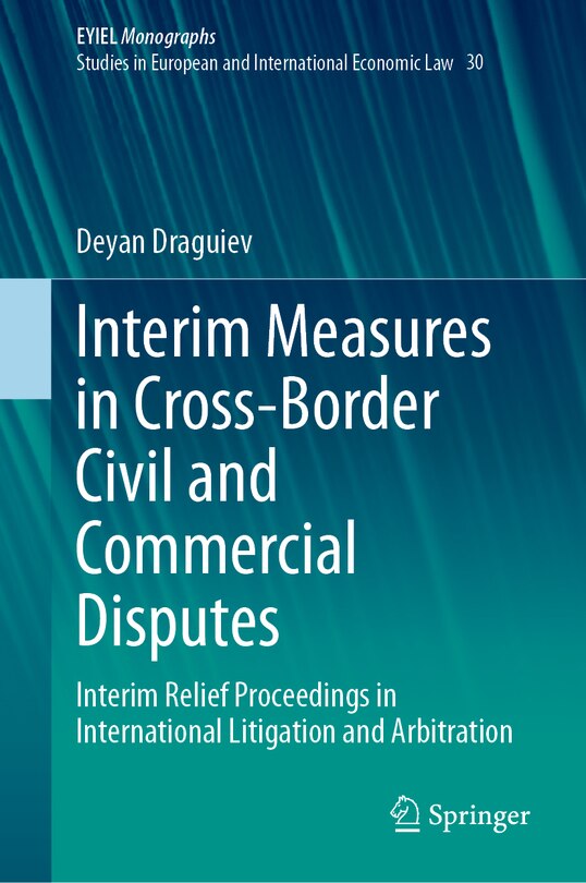 Couverture_Interim Measures in Cross-Border Civil and Commercial Disputes