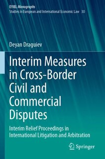 Front cover_Interim Measures in Cross-Border Civil and Commercial Disputes