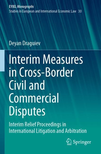 Front cover_Interim Measures in Cross-Border Civil and Commercial Disputes