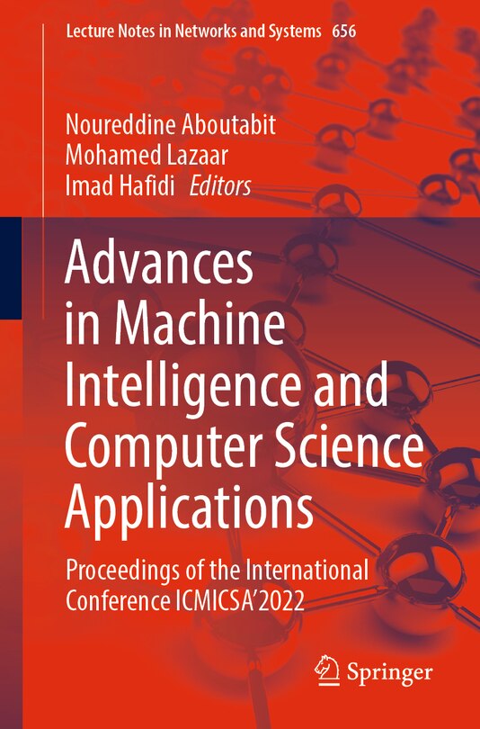 Couverture_Advances in Machine Intelligence and Computer Science Applications