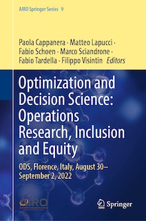 Front cover_Optimization and Decision Science