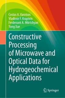 Front cover_Constructive Processing of Microwave and Optical Data for Hydrogeochemical Applications