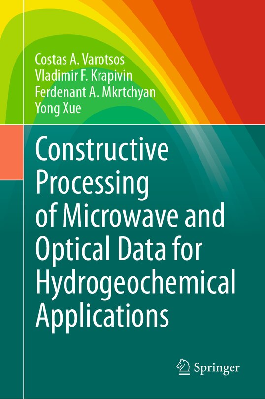 Front cover_Constructive Processing of Microwave and Optical Data for Hydrogeochemical Applications