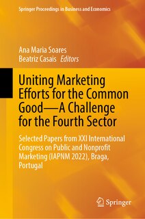 Front cover_Uniting Marketing Efforts for the Common Good-A Challenge for the Fourth Sector