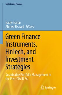 Couverture_Green Finance Instruments, FinTech, and Investment Strategies