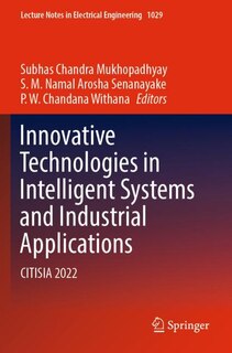 Front cover_Innovative Technologies in Intelligent Systems and Industrial Applications