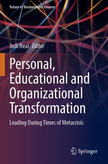 Couverture_Personal, Educational and Organizational Transformation