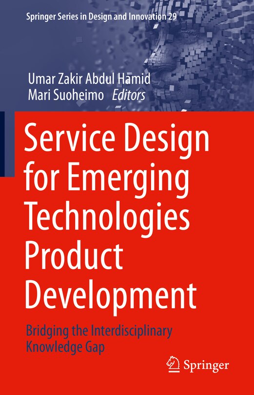 Front cover_Service Design for Emerging Technologies Product Development