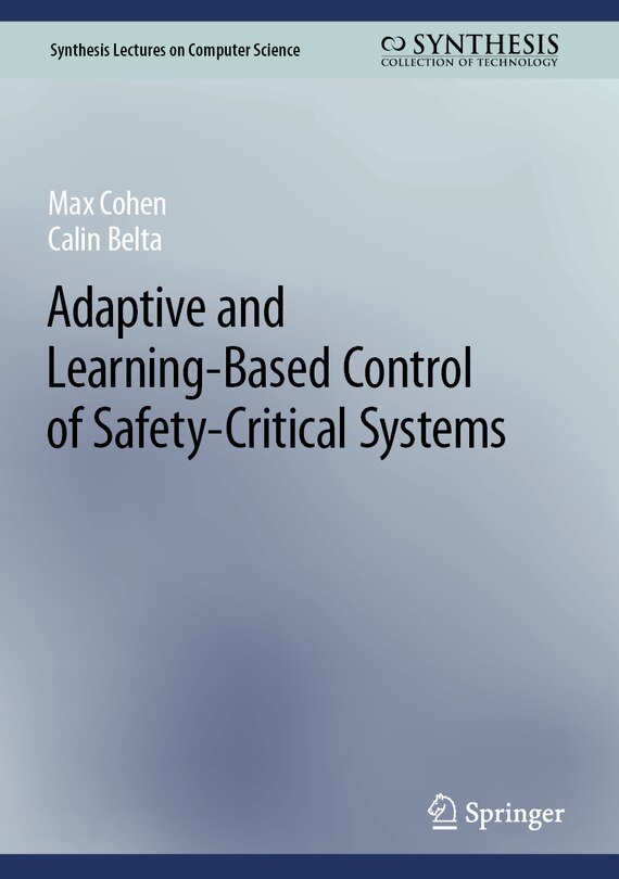 Couverture_Adaptive and Learning-Based Control of Safety-Critical Systems