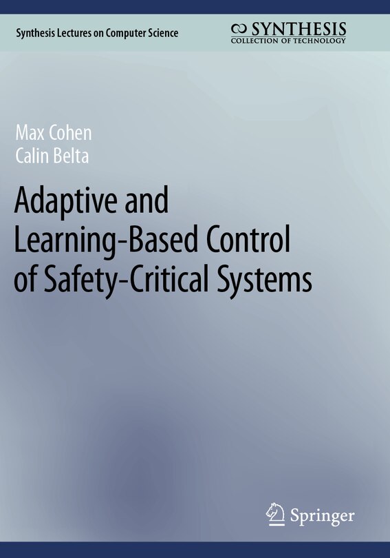 Couverture_Adaptive and Learning-Based Control of Safety-Critical Systems