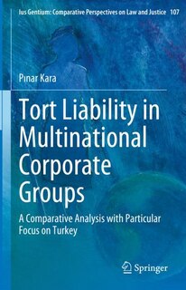 Front cover_Tort Liability in Multinational Corporate Groups