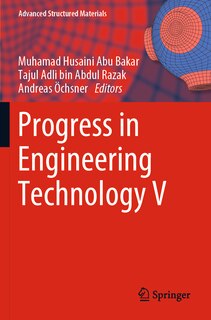 Front cover_Progress in Engineering Technology V