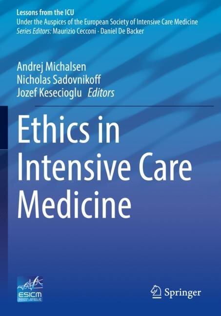 Front cover_Ethics in Intensive Care Medicine