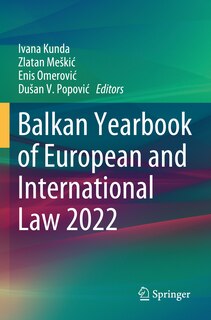 Couverture_Balkan Yearbook of European and International Law 2022