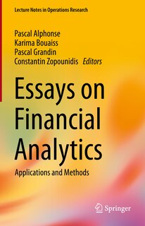 Front cover_Essays on Financial Analytics