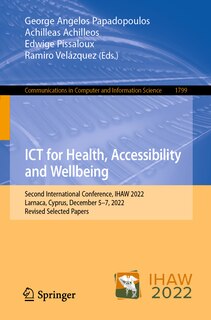 Front cover_ICT for Health, Accessibility and Wellbeing