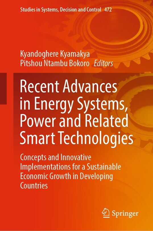 Couverture_Recent Advances in Energy Systems, Power and Related Smart Technologies