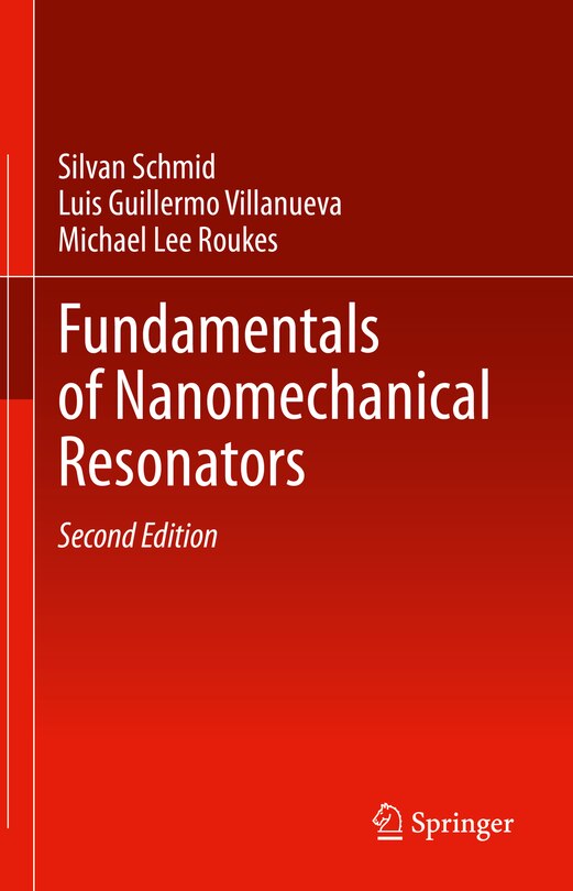 Couverture_Fundamentals of Nanomechanical Resonators