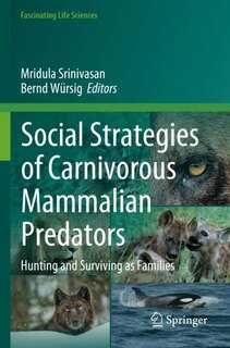 Couverture_Social Strategies of Carnivorous Mammalian Predators
