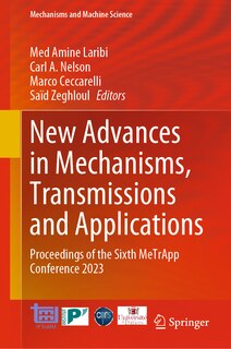 Front cover_New Advances in Mechanisms, Transmissions and Applications