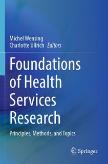 Couverture_Foundations of Health Services Research